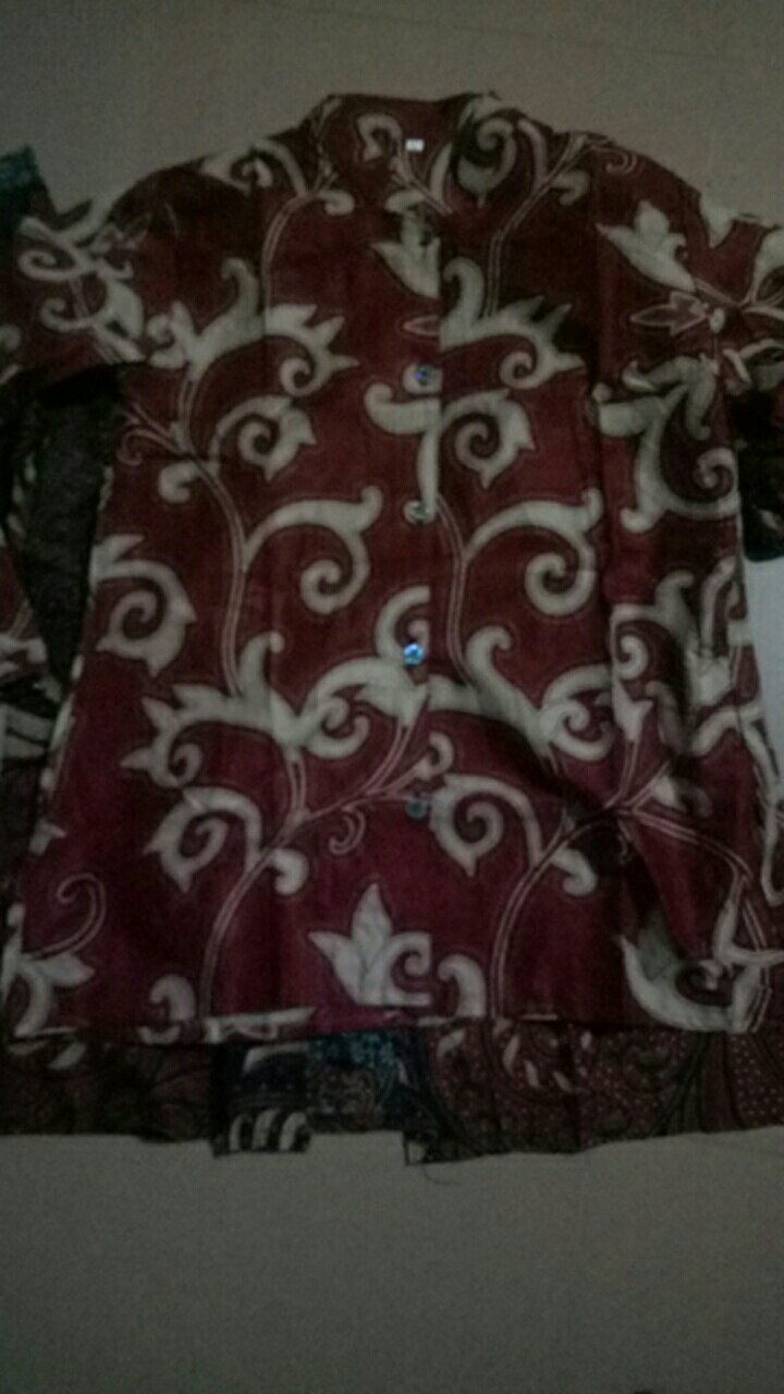 Atasan Batik Blouse Seragam Batik Solo Batik Kantor Baju Batik Wanita Bd  185