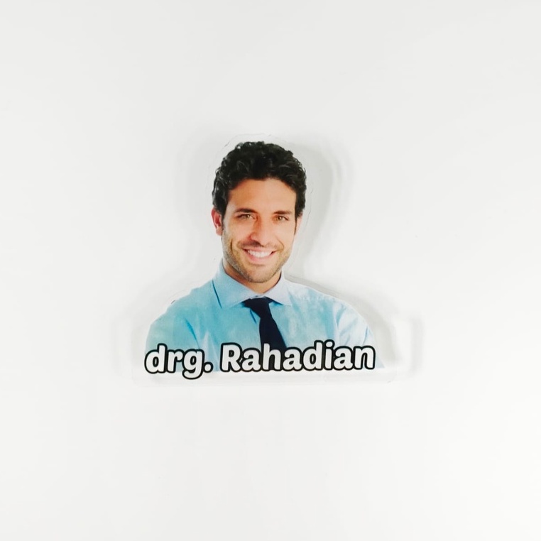 

Photo Name Tag Papan Nama Akrilik Custom Id Card Magnet by GEpro-id