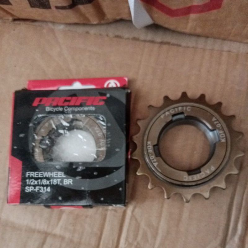 Freewheel Belakang PACIFIC 18T gir sepeda bmx