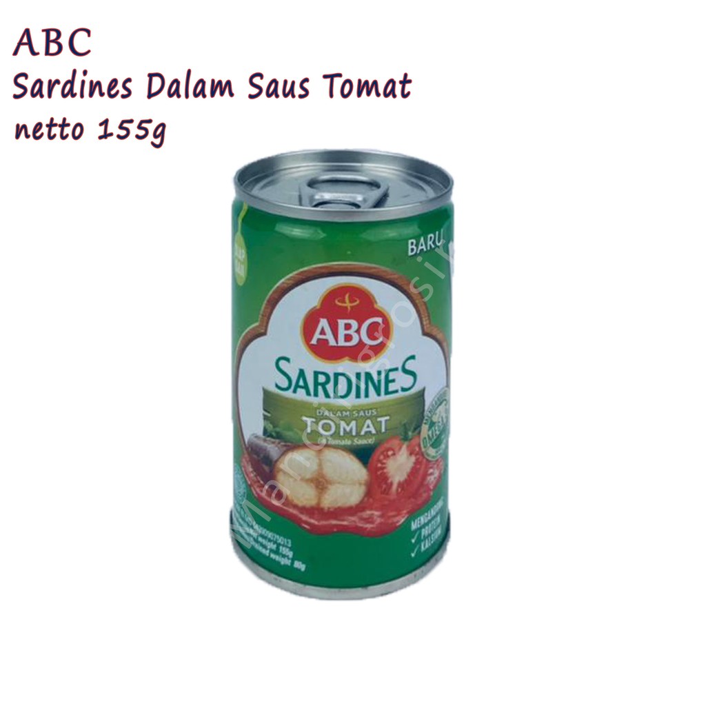 Sardines ABC * Saus Tomat * 155g