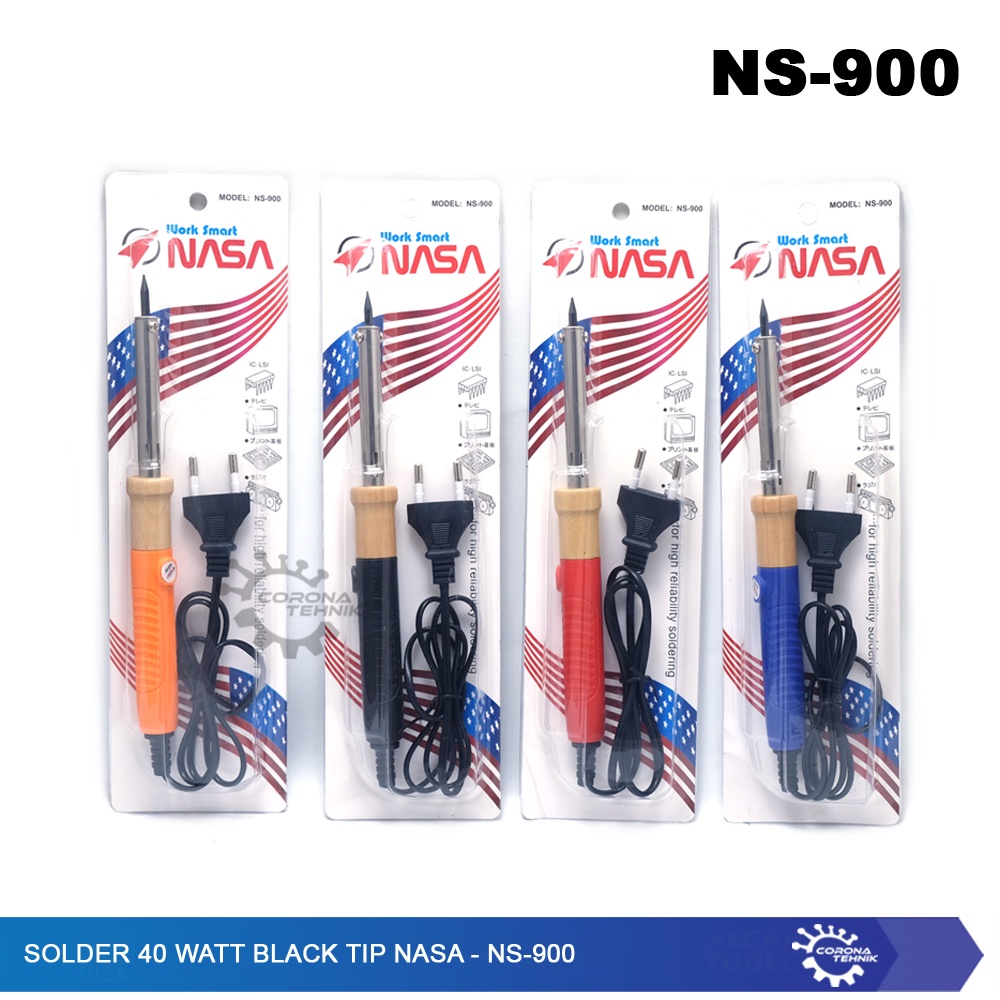 NS-900 - Solder 40 Watt Black Tip NASA