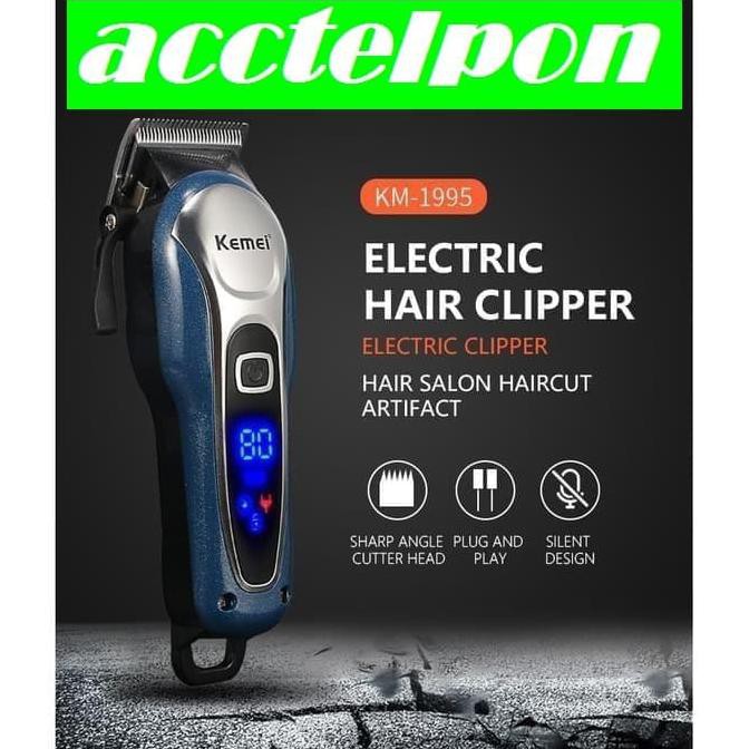 WWN02 KEMEI KM-1995 MEN'S HAIRCUTTERS PROFESSIONAL HAIR CLIPPERS ELECTRIC