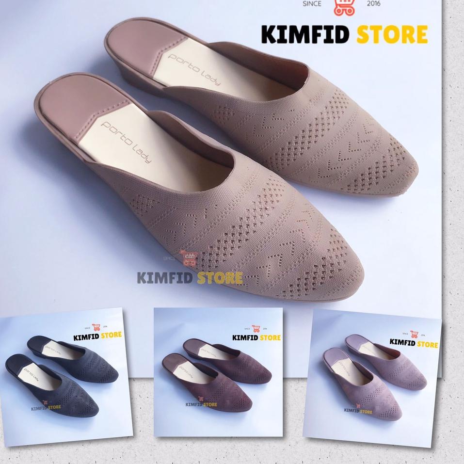 Harga Spesial.. Sandal karet jelly wedges porto lady SOC