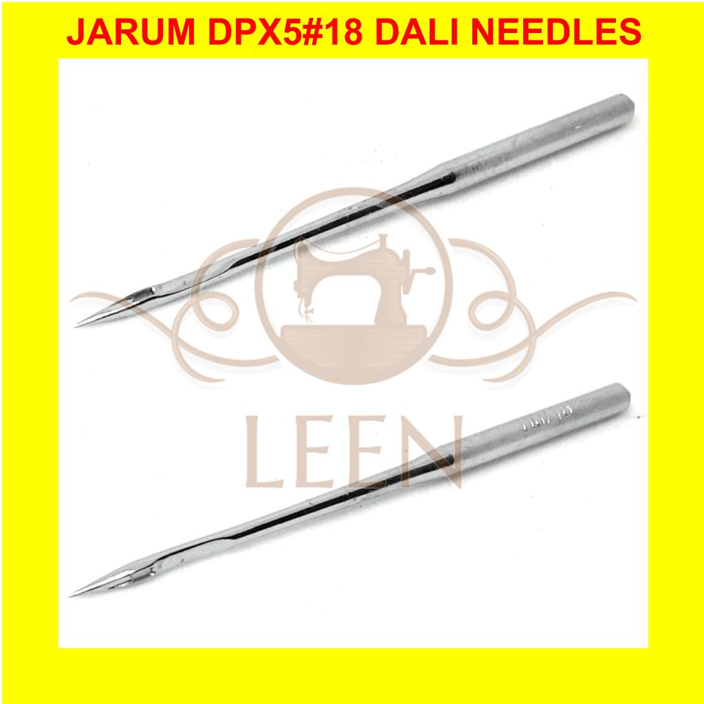 Jarum Jahit Highspeed DALI DPX5 18 Mesin 2 Jarum / Lubang Kancing LEEN