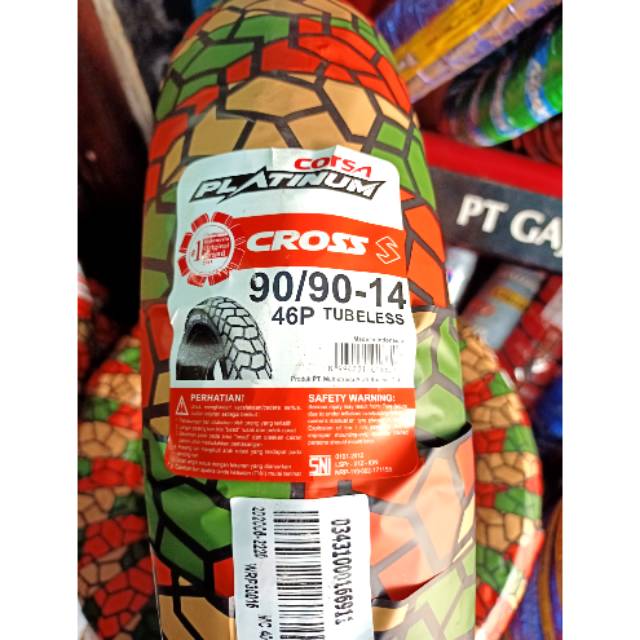 Ban tubles matic Corsa cros UK.90/90.14 free pentil