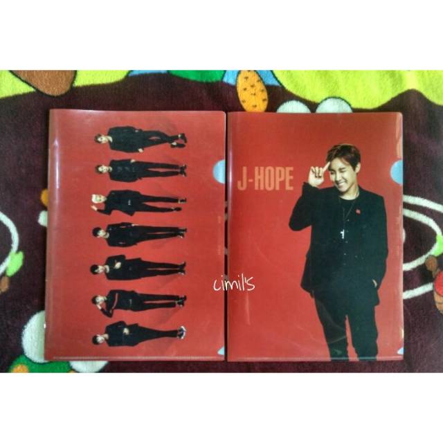 BTS THE RED BULLET 2014 L HOLDER JHOPE PHOTOCARD TAEHYUNG JUNGKOOK JIMIN
