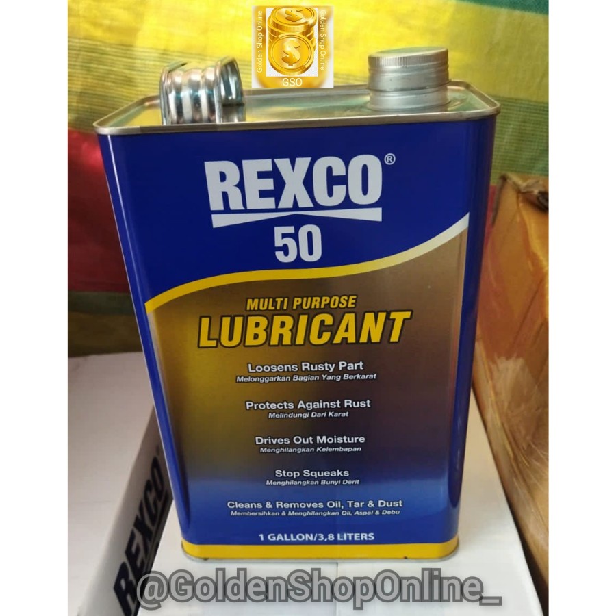 Jual Rexco 50 Lubricant Galon 3,8liter | Shopee Indonesia