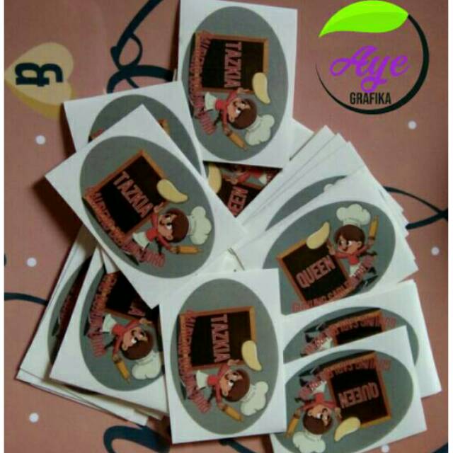 

Label Sticker Produk/Label Sticker accesoris/Label Sticker Snack