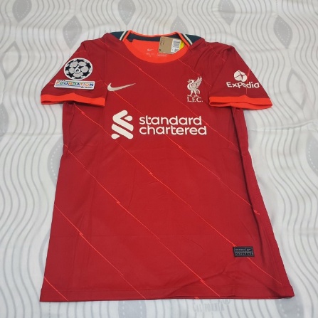 JERSEY LIVERPOOL PATCH UCL 2022
