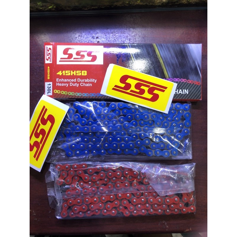 RANTAI SSS MERAH/BIRU 415HSB 130L