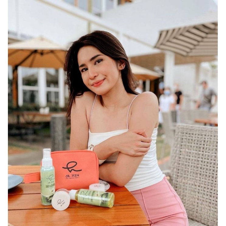 dR Hen Skincare Paket Basic Whitening untuk wajah kusam dan flek