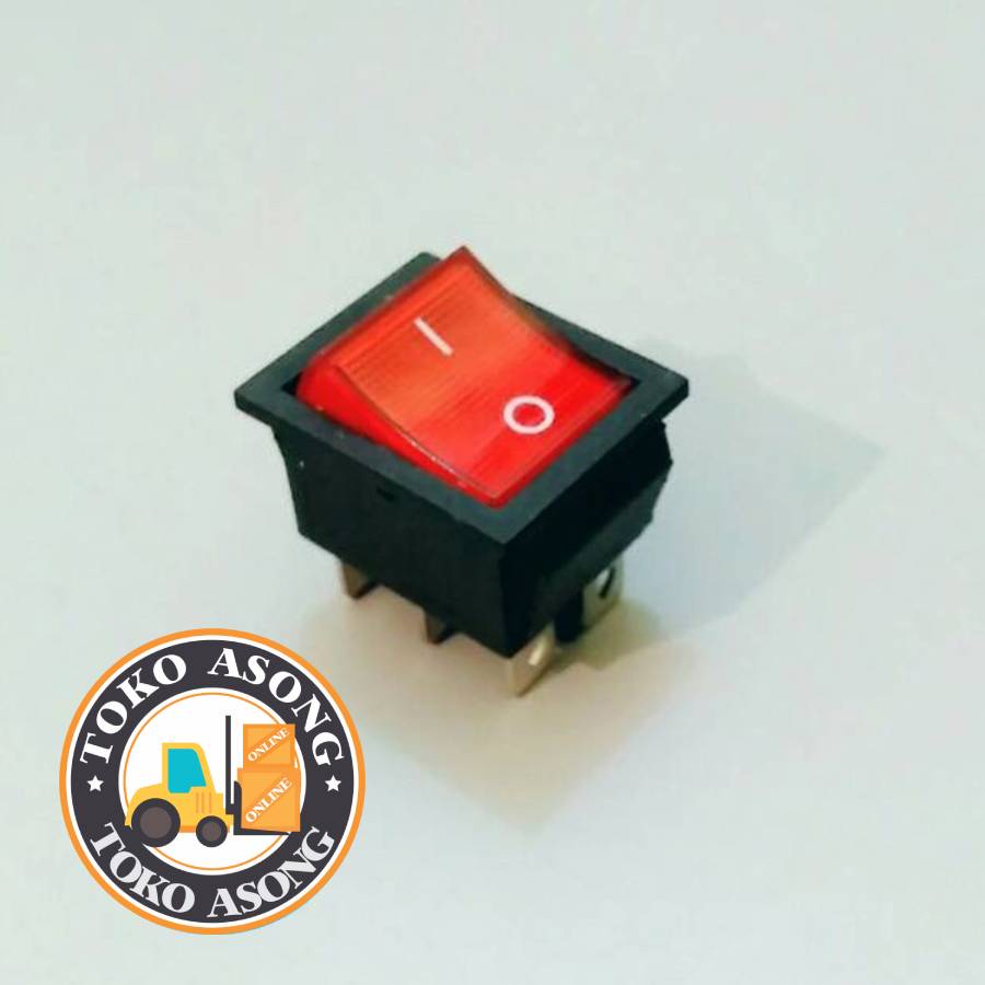 Saklar Rocker Switch Besar 6 Pin saklar Rocker 6 pin