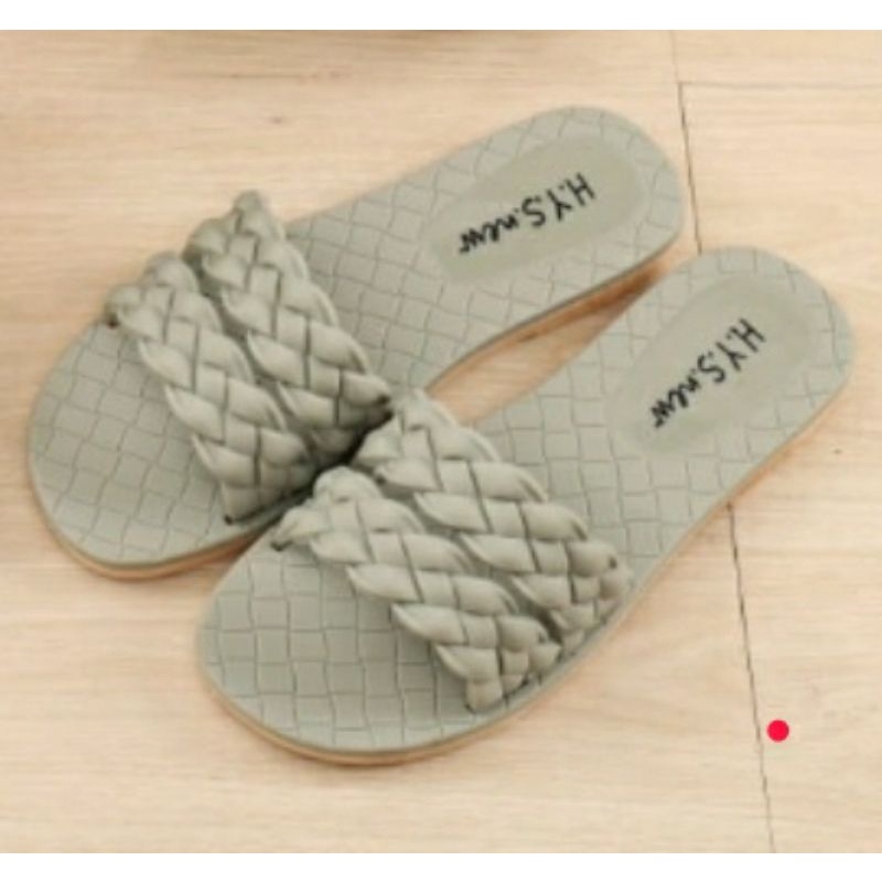 Sandal Slide 2 Ban Tali Kepang Balance 2063-4