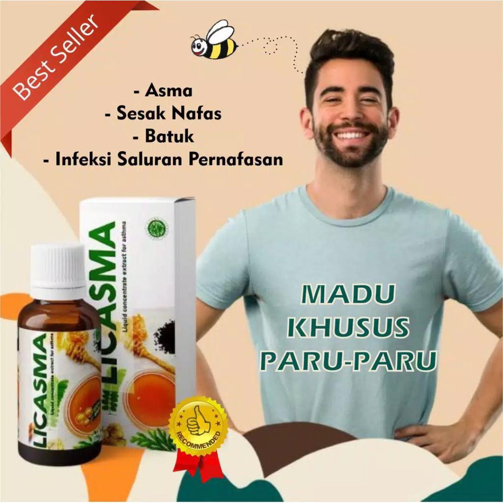 LICASMA MENGATASI ASMA DAN SESAK NAFAS - MADU LICASMA HERBAL ALAMI, MADU BATUK LICASMA OBAT ASMA HERBAL OBAT BATUK BERDAHAK OBAT SESAK NAFAS OBAT RADANG TENGGOROKAN-3
