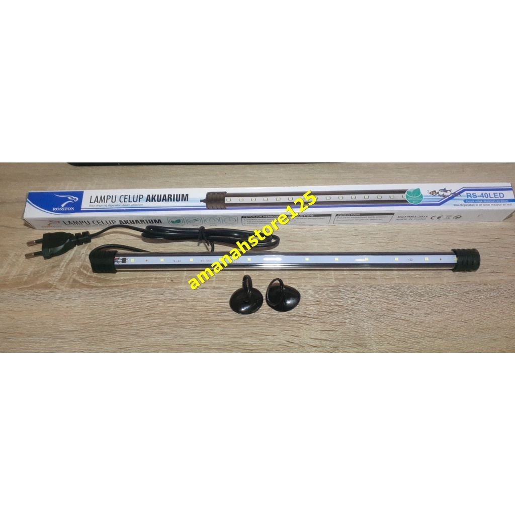 Lampu celup aquarium ROSSTON RS 40 LED