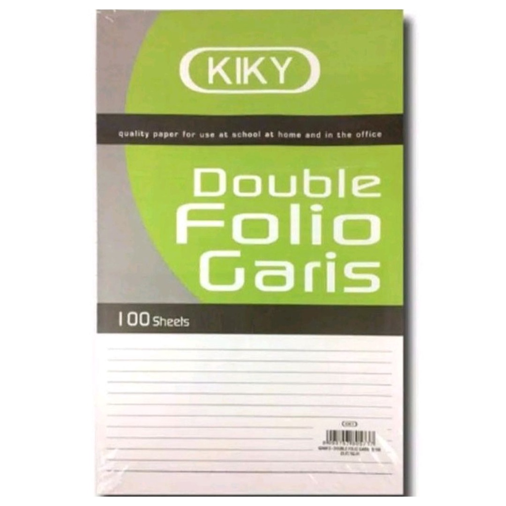 

KIKY BUKU POLIO BERGARIS 100 LEMBAR