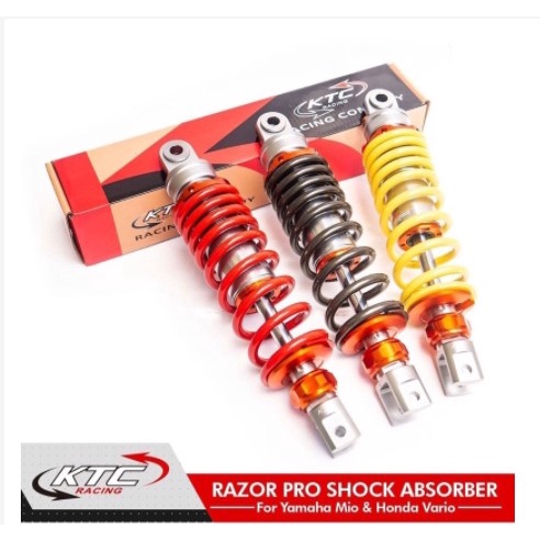 Shock Matic Shockbreaker KTC Racing Razor Pro Mio Lexi Beat Vario Click Vario 125 150 Genio Scoopy 300mm Universal