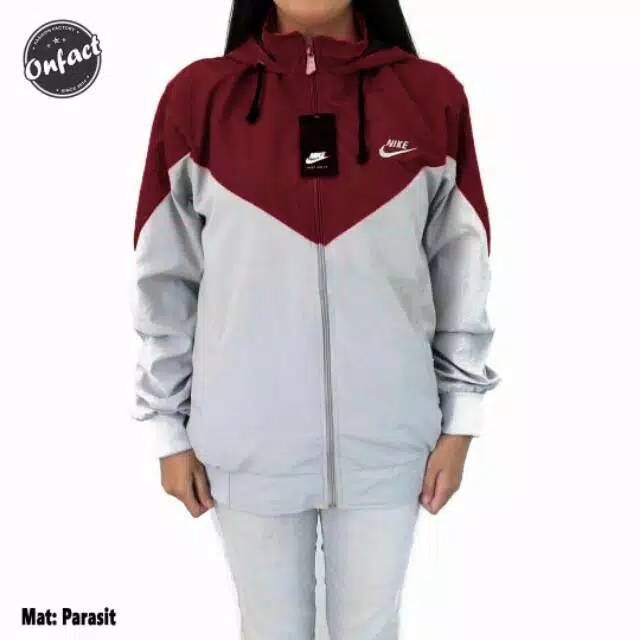Jaket nike parasut