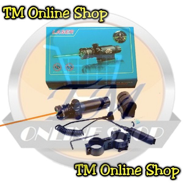 Green Dot Laser Rifle Scope (Nyala Cahaya Sinar Hijau) Senapan Angin-Airsoftgun-Airsoft Gun-Air Soft