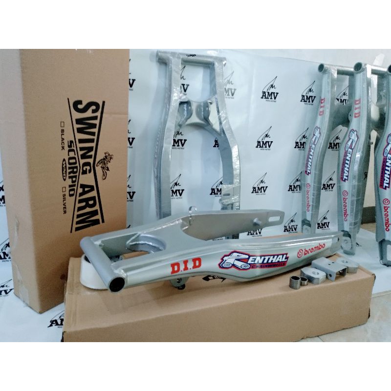 Swing Arm Sasis Scorpio Replika KTM panjang 66cm Supermoto