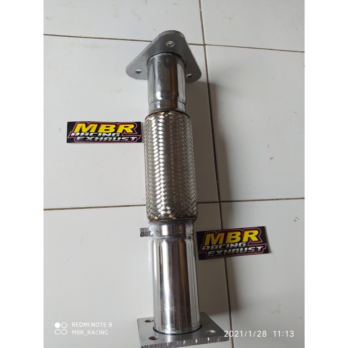 (100% Quality) Fleksibel flexible knalpot engkel 110 PS 110PS