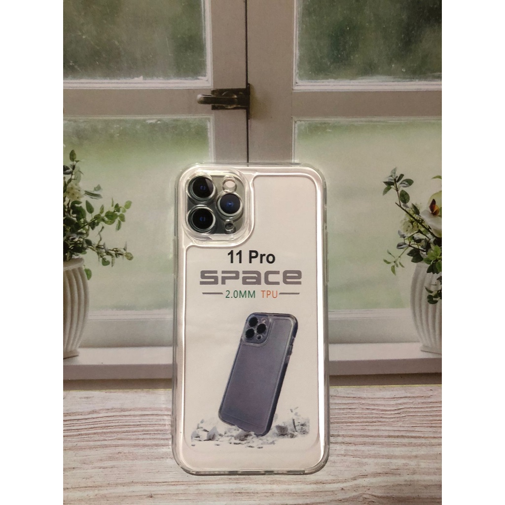 CASE IPHONE 11 PRO CLEAR CASE TPU SOFT CASE BENING SPACE