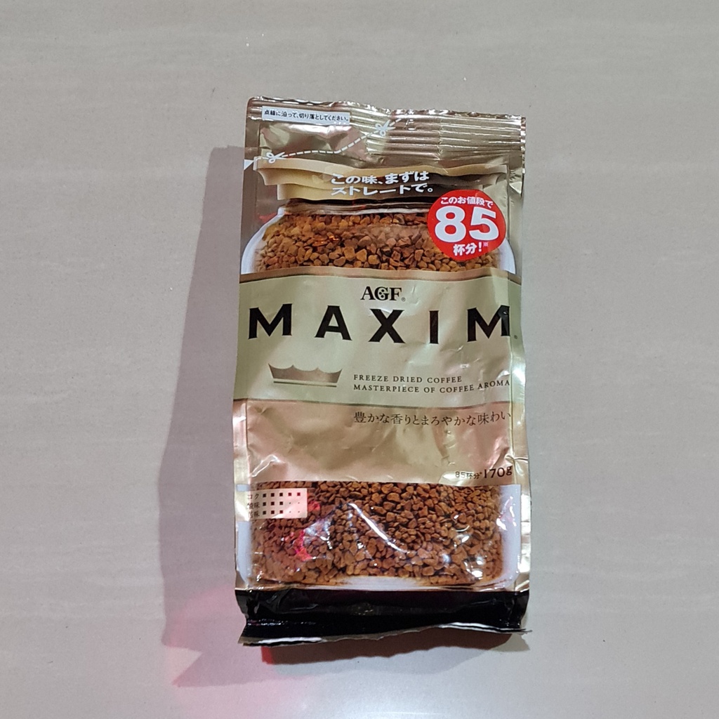 AGF Maxim Aroma Select Blend Instant Coffee Jar 80 Gram