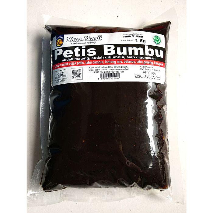 

Petis Bumbu Dua Kuali - kemasan 1KG cocok untuk Horeka BERKUALITAS