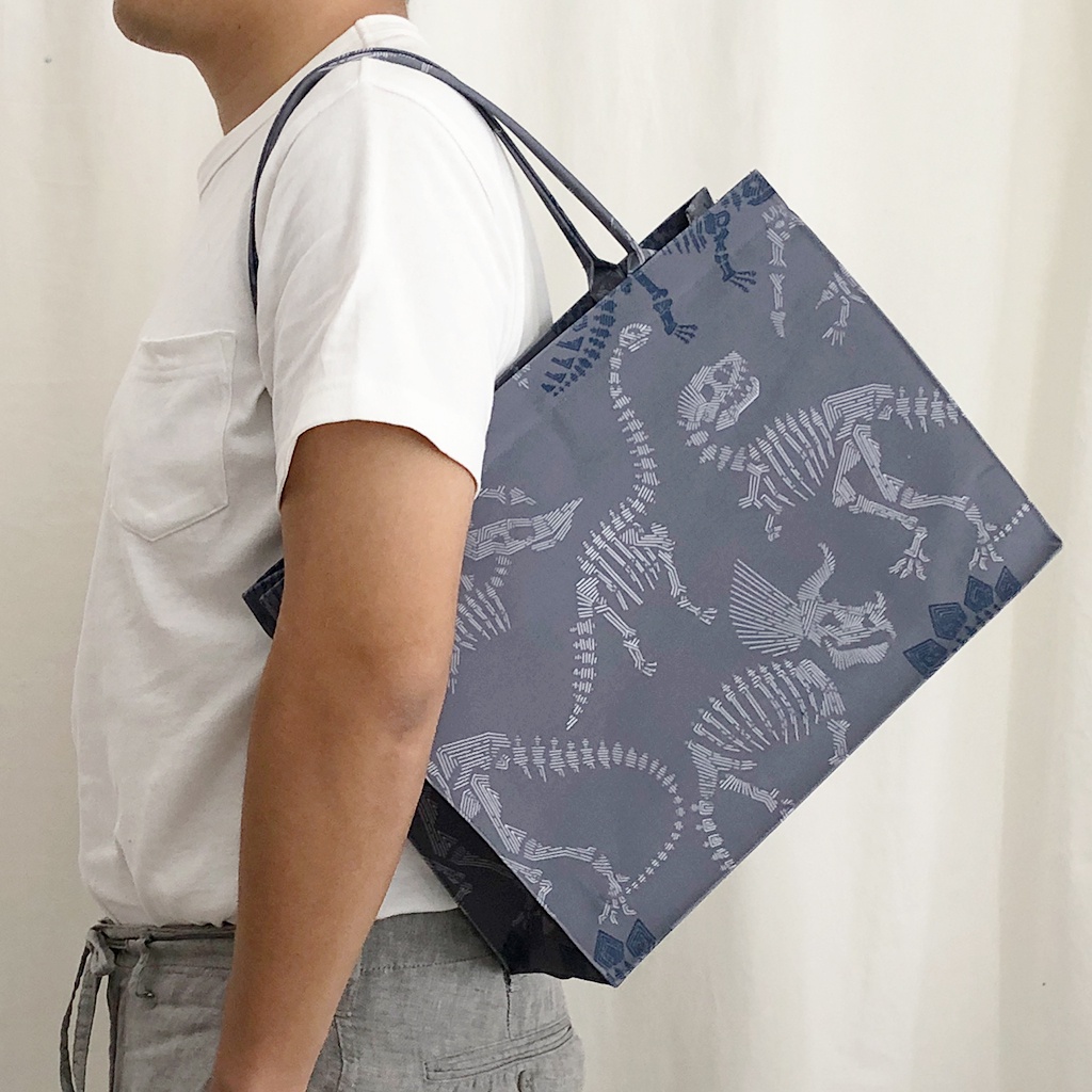 Tas Tote Traveller Medium - Dino Grey