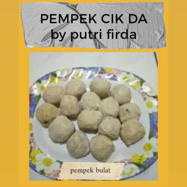 

PEMPEK ASLI PALEMBANG 100% IKAN TENGGIRI, READY PEMPEK BULAT ISI 10PCS