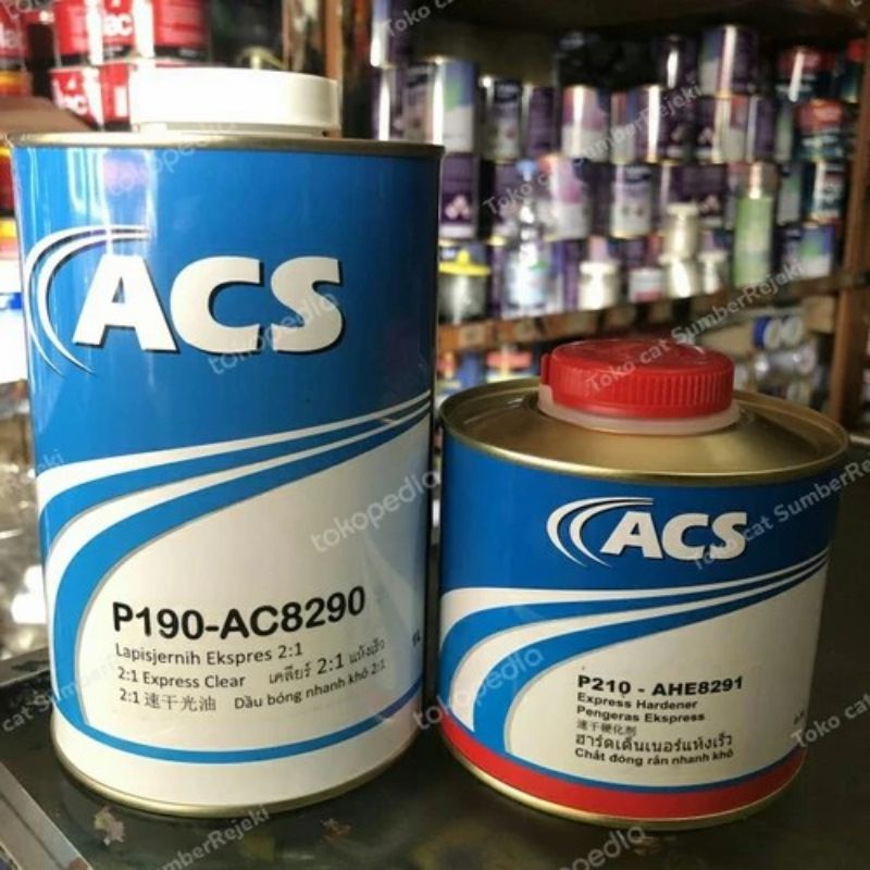 Clear coat PPG ACS P190 Express 2:1 ( 1 jam bisa poles)