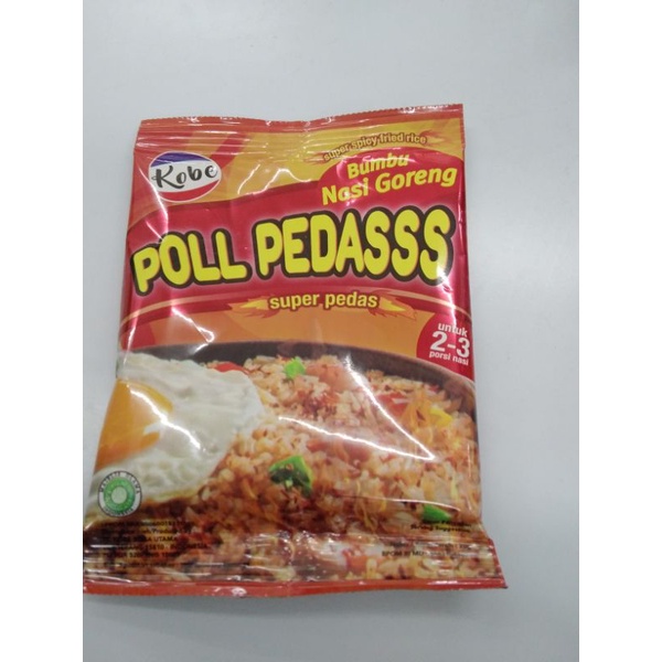 

KOBE BUMBU NASI GORENG SUPER PEDAS 20G