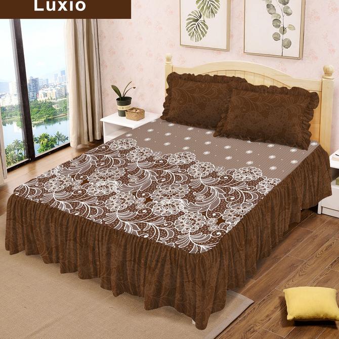 Lady Rose - Sprei RUMBAI King 180x200 Motif LUXIO