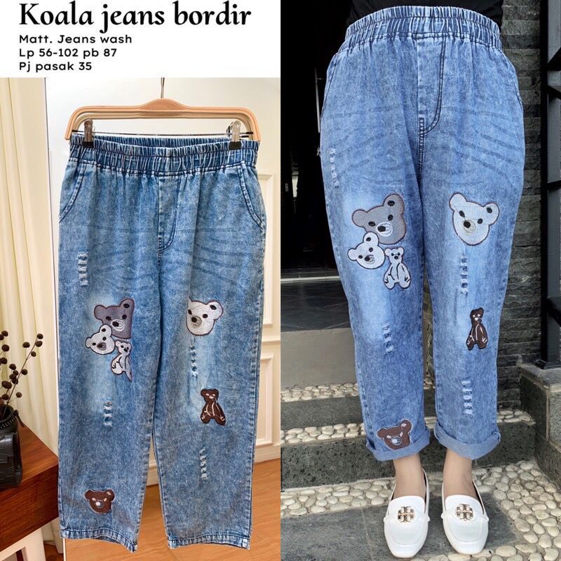 Koala Jeans baggy bordir