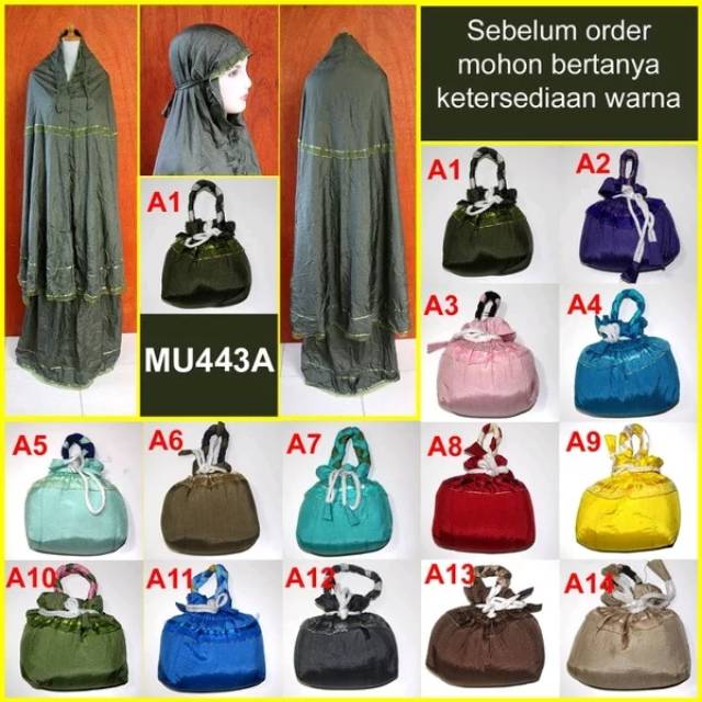 Mukena Parasut Loufie