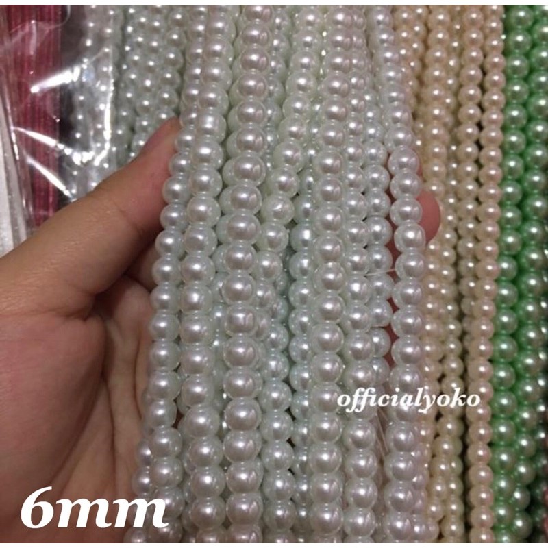 Payet Mutiara Sintetis / Mutsin Jahit Warna Termurah
