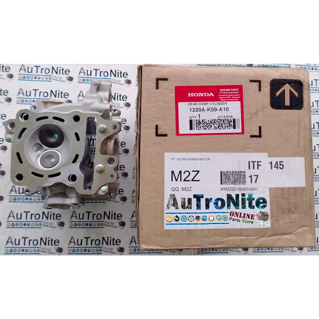 Blok Head Comp Cylinder 1220A-K59-A10 Original Honda ADV Vario PCX 150 Lokal FI ESP 1220AK59A10