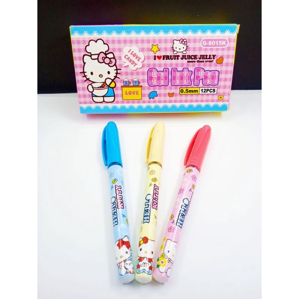 

Pulpen Gel Hello Kitty / Gel Ink Pen G-8015k