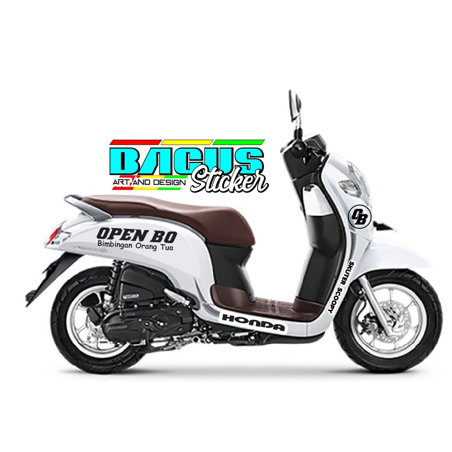 striping cutting scoopy "OPEN BO"