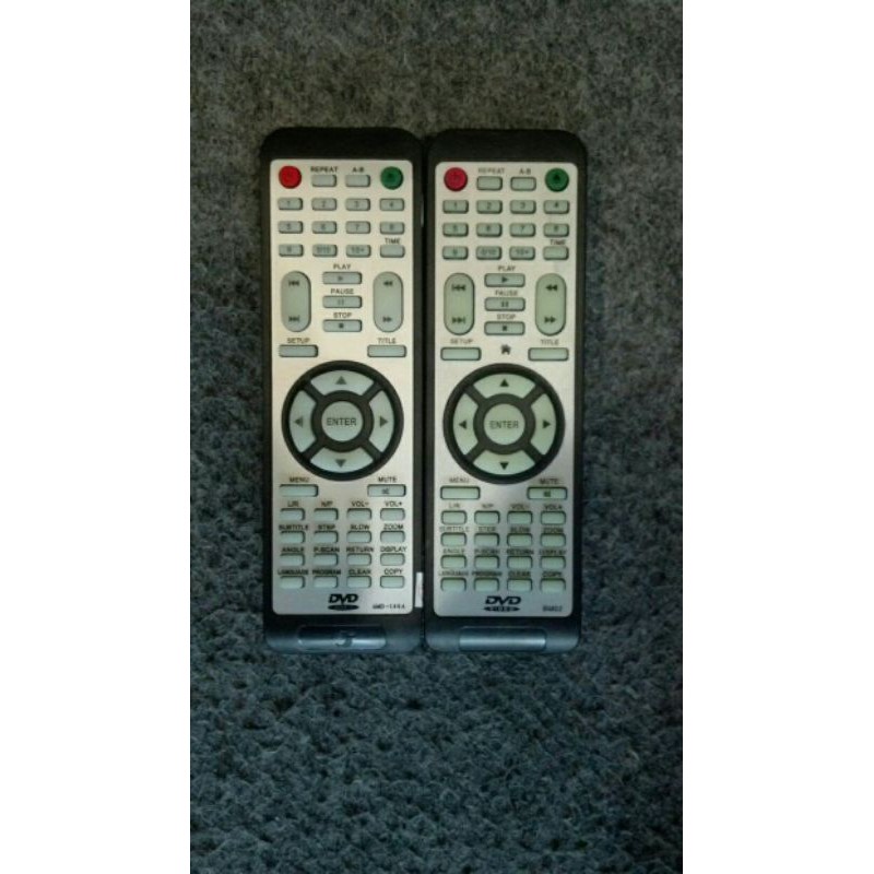 REMOTE REMOT DVD PLAYER GMC