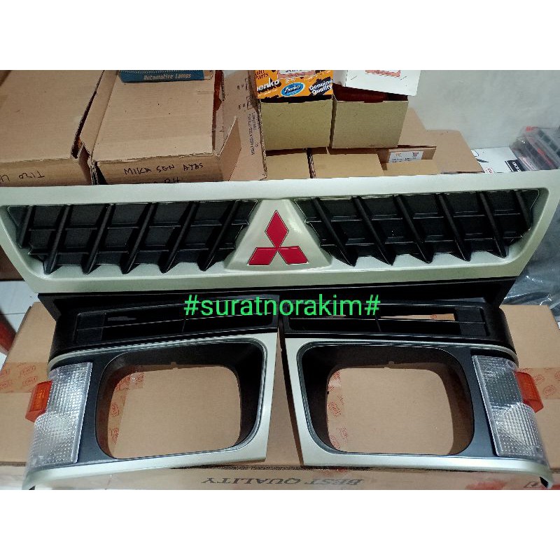 gril Mitsubishi L300 satu set sama lampu sen sein depan samping