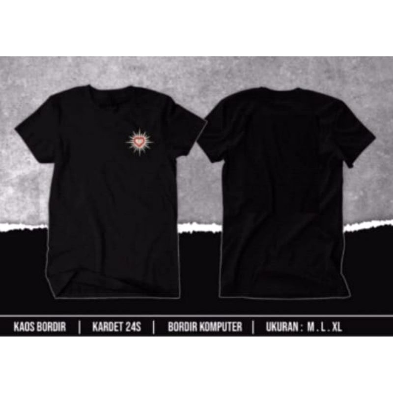 (BISA COD) KAOS BORDIR PSHT POLOS / KAOS BORDIR PSHT / KAOS DISTRO PSHT/ KAOS PSHT SIMPEL/ KAOS PSHT