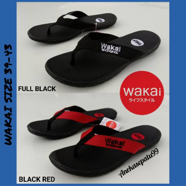 SANDAL WAKAI PRIA DAN WANITA / SANDAL JEPIT DISTRO / SANDAL COUPLE COWOK CEWEK PROMO / SENDAL MURAH