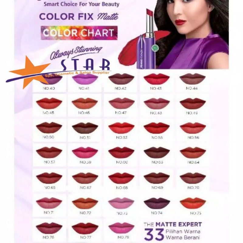 LIPSTIK MIRABELLA COLORFIX