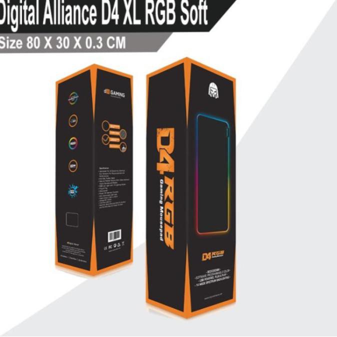Mousepad Gaming Digital Alliance D4 RGB