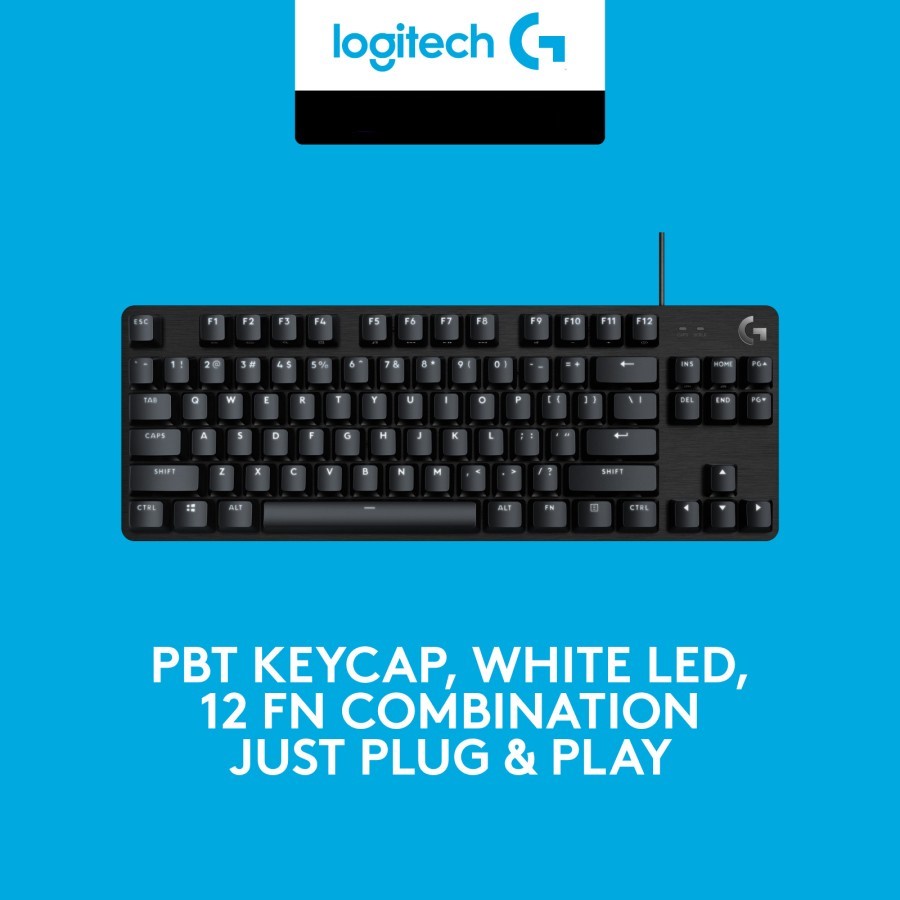 Logitech G413 SE TKL | Keyboard Gaming TKL Mechanical Tactile Backlit