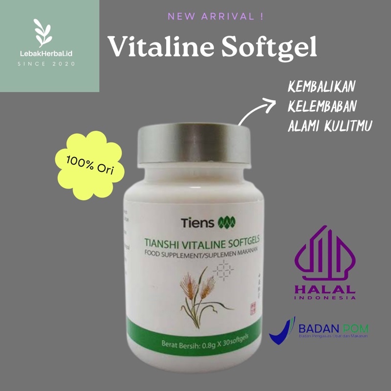 Vitaline softgel Tiens Original