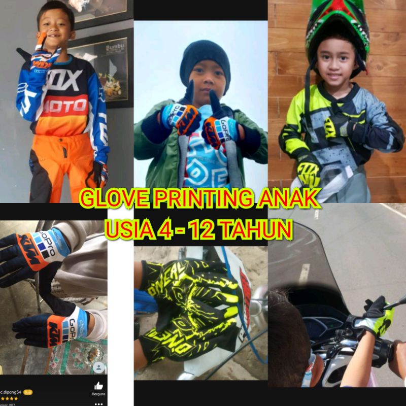 Glove anak sarung tangan cross anak