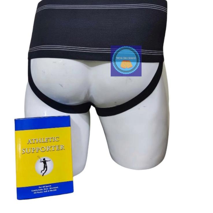 (TERPERCAYA) CELANA HERNIA/CELANA HERNIA DEWASA/CELANA DALEM OLAHRAGA/celana turun Bero/mencegah tur