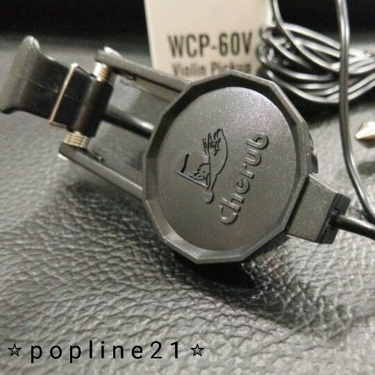 Violin Pickup Cherub WCP-60V / Spul Biola Jepit Cherub